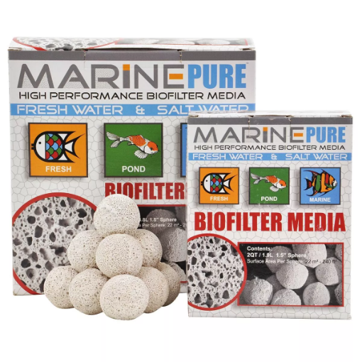 圖片 MarinePure Ceramic Biomedia 1 1/2” Spheres