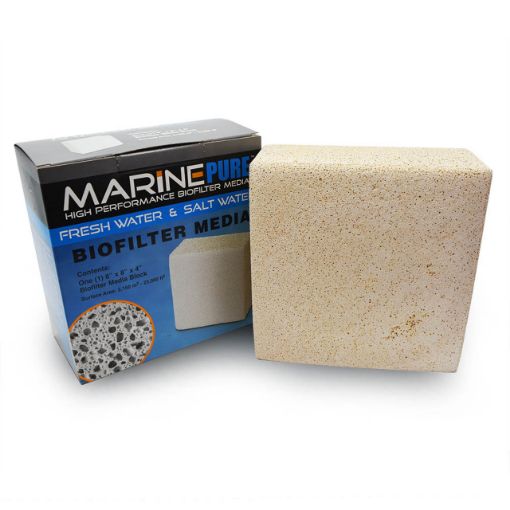 圖片 MarinePure Ceramic Biomedia Block 8"X8"X4"
