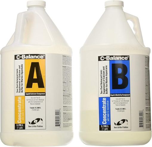 圖片 美國雙魚牌 C-Balance劑 滴定用（補充CA，KH，MG，SR及72種微量元素）3785ml×2瓶