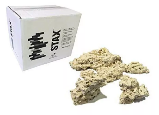 圖片 Two Little Fishes STAX - porous rocks, box - 5lb/ 2.27KG